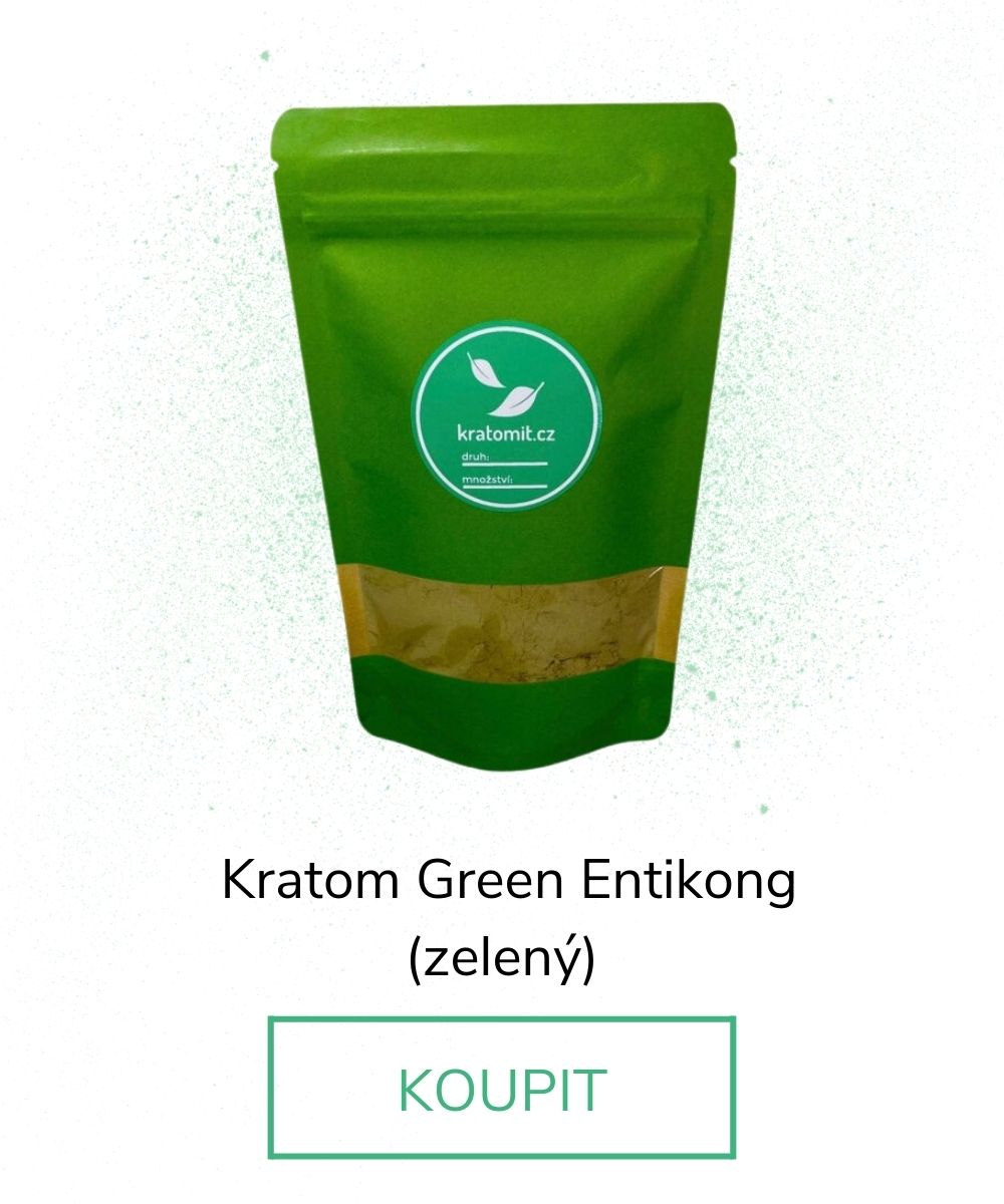 _Kratom Green Entikong (zelený)